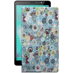 Чохол StatusCASE з екошкіри для планшету Tecno Tab P704a 4G Кола-кольорові