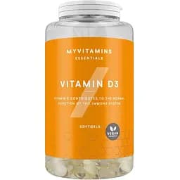Витамины и минералы MyProtein Vitamin D3, 180 капсул