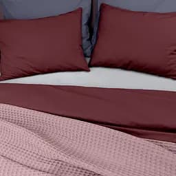 Плед-покривало Cosas Greek Waffle Sakura вафельне 75х95 см (Blanket_03Sakura_GreekWaffle_75x95) - мініатюра 3