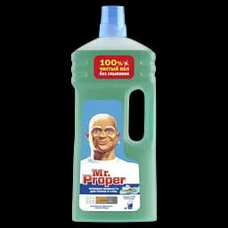 Миюча рідина для підлоги і стін Mr. Proper Гірське джерело і прохолода, 1,5 л