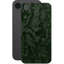 Захисна плівка StatusSKIN для Apple iPhone 16e Корпус Вініл Камуфляж зелений