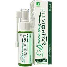 Хлорфіліпт спрей догляду за ротовою порожниною 30 мл