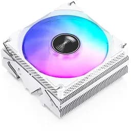 Кулер для процессора Jonsbo HX4170D, White, алюминий/медь, 1x92 мм RGB, PWM, для Intel 115x/1200/1700, AMD AMx/FMx