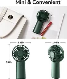 Вентилятор Jisulife Xiaomini Portable Fan FA20X Green - мініатюра 7