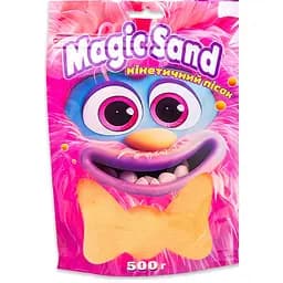 Кинетический песок Strateg Magic sand оранжевый 500 г (39403-7)