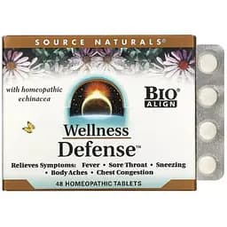 Захист імунітету Source Naturals Wellness Defense 48 таблеток