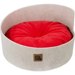 Лежак Lucky Pet Джаз №3 45х45х23 см бежевий