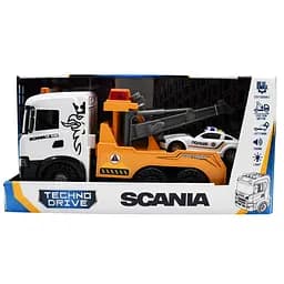 
Ігровий набір Евакуатор Scania з машиною поліції TechnoDrive 3004KS серії Mid Truck