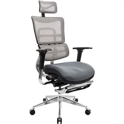 Офисное кресло GT Racer X-802L (W-20, B-40), светло-серое (X-802L Bright Gray (W-20 B-40))