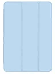 Чохол-книжка CDK для Apple iPad 10.2" 8gen 2020 екокожа/силікон Smart Case cлот стилус (011189) white ice - мініатюра 4