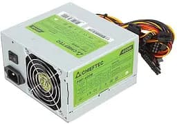 БЖ 400W Chieftec SMART PSF-400B, 80 mm, ~85%, Bulk (PSF-400B) - мініатюра 4