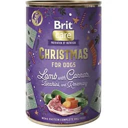 Влажный корм Brit Care Mono Protein Christmas для собак рождественский ужин ягненок 400 г