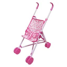 Дитяча іграшка Коляска для ляльок Bambi M 0348 тростина Заєць