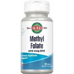 Метилфолат KAL Methyl Folate 400 мкг 90 таблеток