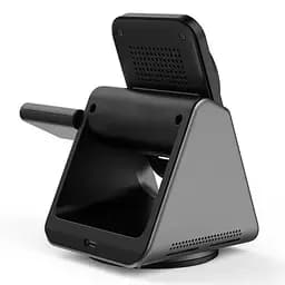 БЗП Wiwu Wi-W018 3 in 1 wireless charger Grey - мініатюра 3