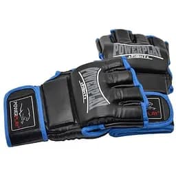 Рукавиці для MMA PowerPlay 3058 Black/Blue - XL