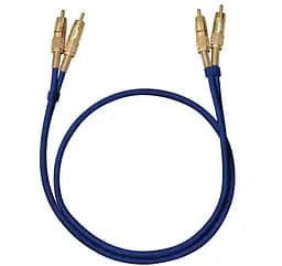 Міжблоковий кабель 2RCA-2RCA Oehlbach Master Set NF 1 м - мініатюра 2