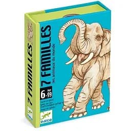 Настільна гра Djeco 7 сімей (7 familles Animaux du monde) (DJ05102)