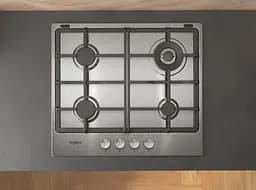 Whirlpool Варильна поверхня газова, 60см, чугун TKRL661IXEU - мініатюра 9
