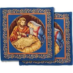 Наволочка гобеленова Lefard Home Textile  Sagrada familia  з люрексом 45х45 см (732-336) - мініатюра 2