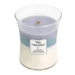 Свічка Woodwick Trilogy Calming Retreat Medium Заспокійлива відпустка 275 г (92965E) - мініатюра 2