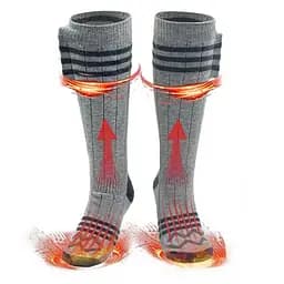 Носки с подогревом ZBHSWZ06 без блока питания 38-44р. (Серые)