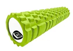 Массажный роллер EasyFit Grid Roller 60 см v.3.1 салатовый (EF-2037-GN)