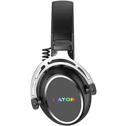 Игровые наушники с микрофоном HATOR ESH-50 HYPERGANG 3 SyncHUB USB 7.1 Hi-Res Black - мініатюра 4