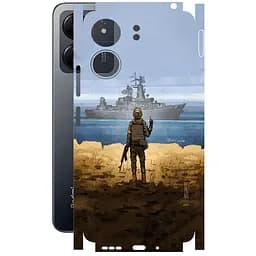 Захисна плівка StatusSKIN для Xiaomi Poco C65 Корпус Вініл Корабель