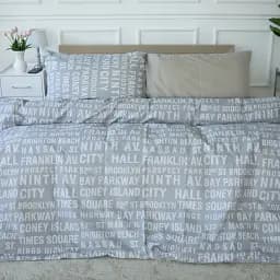 Комплект постільної білизни MirSon Ranforce Elite 17-4739 Newspaper 200 х 220 см