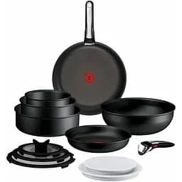 Набір посуду Tefal Ingenio Excellence+ 13 предметів чорний (P0009753)