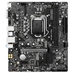 Материнская плата MSI H510M-A PRO (H510M-A PRO) (Socket 1200, Intel H510, Micro-ATX) Б/у