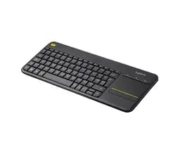 Бездротова сенсорна клавіатура з тачпадом Logitech Touch K400 Plus / USB 2.4 ГГц / 10 метрів / Чорний (920-007145) - мініатюра 3