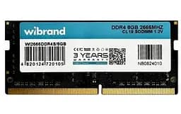 Пам'ять SO-DIMM, DDR4, 8Gb, 2666 MHz, , 1.2V, CL19 Wibrand teh0020250