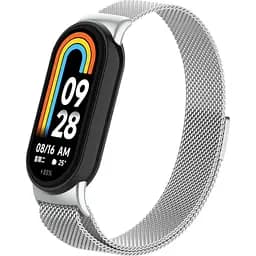Ремешок ArmorStandart Milanese Magnetic Band для Xiaomi Smart Band 8 / 9 / 10 Silver (ARM69917) [94760]