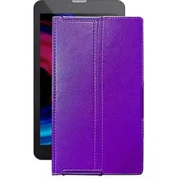 Чохол StatusCASE з екошкіри для планшету Pixus Touch 7 3G Фіолетовий