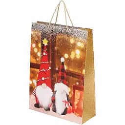 Пакет подарунковий новорічний JZ05103 Червоний (NY)