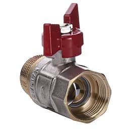 Кран кульовий прямий Q Professional 1″ ЗВ КБ PN40 QP152 - мініатюра 2