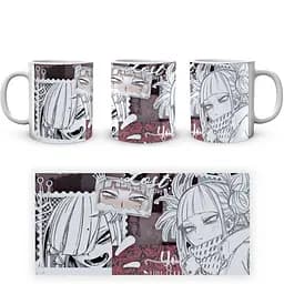 Кухоль GeekLand Моя геройська академія My Hero Academia Тога Колаж з коронами MHA 02.544 330 мл білий - мініатюра 3