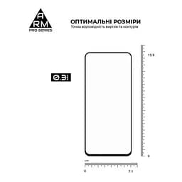 Захисне скло на Honor X8a з олеофобним покриттям, Pro, повне проклеювання, антистатичний і пиловідштовхуючий шар, 9H, самоклеючеся, 2.5D, на весь екран, антистатичний клей, ArmorStandart (ARM69379) - мініатюра 3