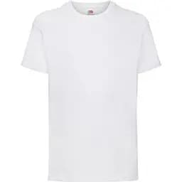 Футболка базовая подростковая Rosa Talent хлопок рост 140 см белый