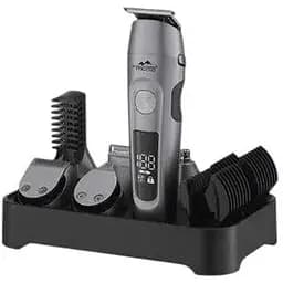 Тримерний набір Monte 9 в 1 акумулятор Li-Ion, водозахист IPX6,/час зарядки 90 хв./час роботи 60 хв. колір: сірий