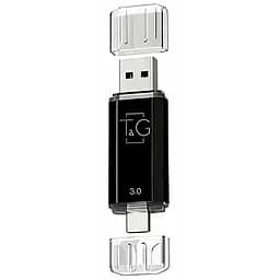 Флеш-накопитель TG 009 Star Series 2in1 USB 3.0 (USB-A/C) - 256GB Черный