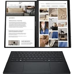 Ноутбук Asus Zenbook Duo OLED UX8406CA-PZ166X, Intel Core Ultra 9 285H pana la 5.4GHz, 14 3K Touch, 32GB, SSD 1TB, Intel Arc Graphics, Windows 11 Pro - мініатюра 10
