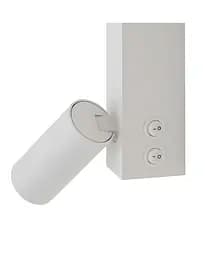 Настінний світильник, бра Nowodvorski 11580 Easy Right GU10 MR11 10W | LED 11W 3000K 450Lm IP20 Білий - мініатюра 3