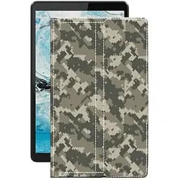 Чохол StatusCASE з екошкіри для планшету Lenovo Tab M8 TB-8505X Хаки-зелений