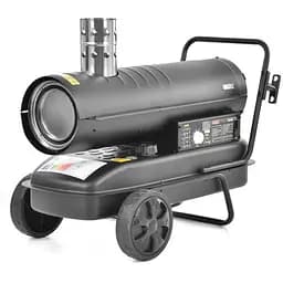 Дизельна теплова гармата HECHT 3040 18 кВт, площа обігріву 150 кв.м., підлоговий, чорний