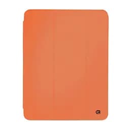 Чохол-книжка для планшета Apple iPad 10.9 (2022) A2696/A2757/A2777/10.9 (2024)/11 (2025) A16, Smart Fold Pen, помаранчевий, 10.9 ,11 дюймів, з екошкіри + TPU, з магнітною застібкою, підставкою, тримачем під стилус, протиударний