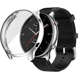 Защитный чехол Tamister для смарт-часов Amazfit GTR 3 серебристый