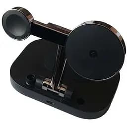 Зарядний пристрій 4 IN1 F22 MAGSAFE (iPhone, iWatch, AirPods,Stylus) 15W FAST ORIGINAL чорний